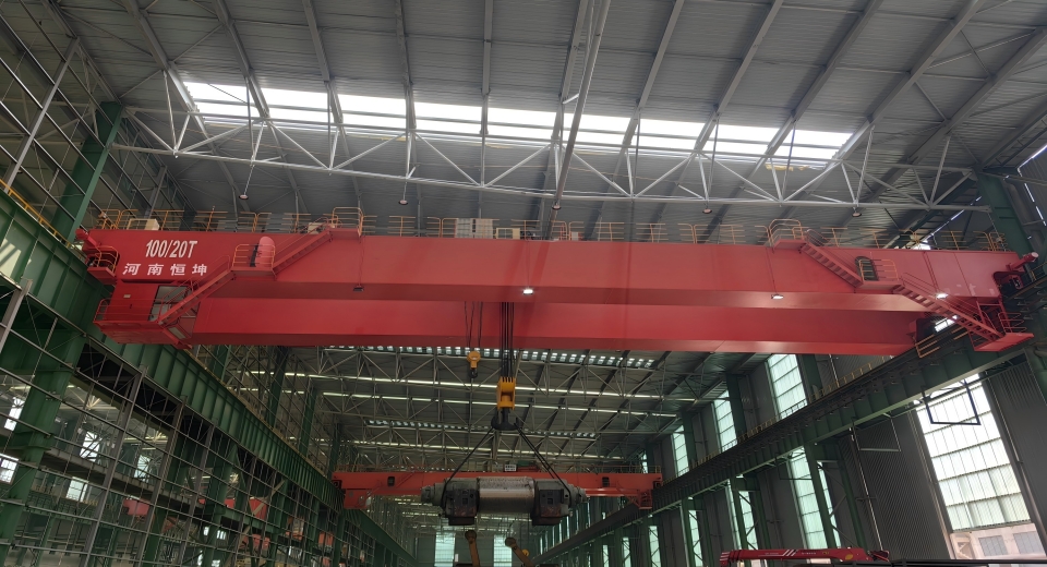 100T Double Beam Overhead Crane - Vietnam Project | Henan Hengkun Crane