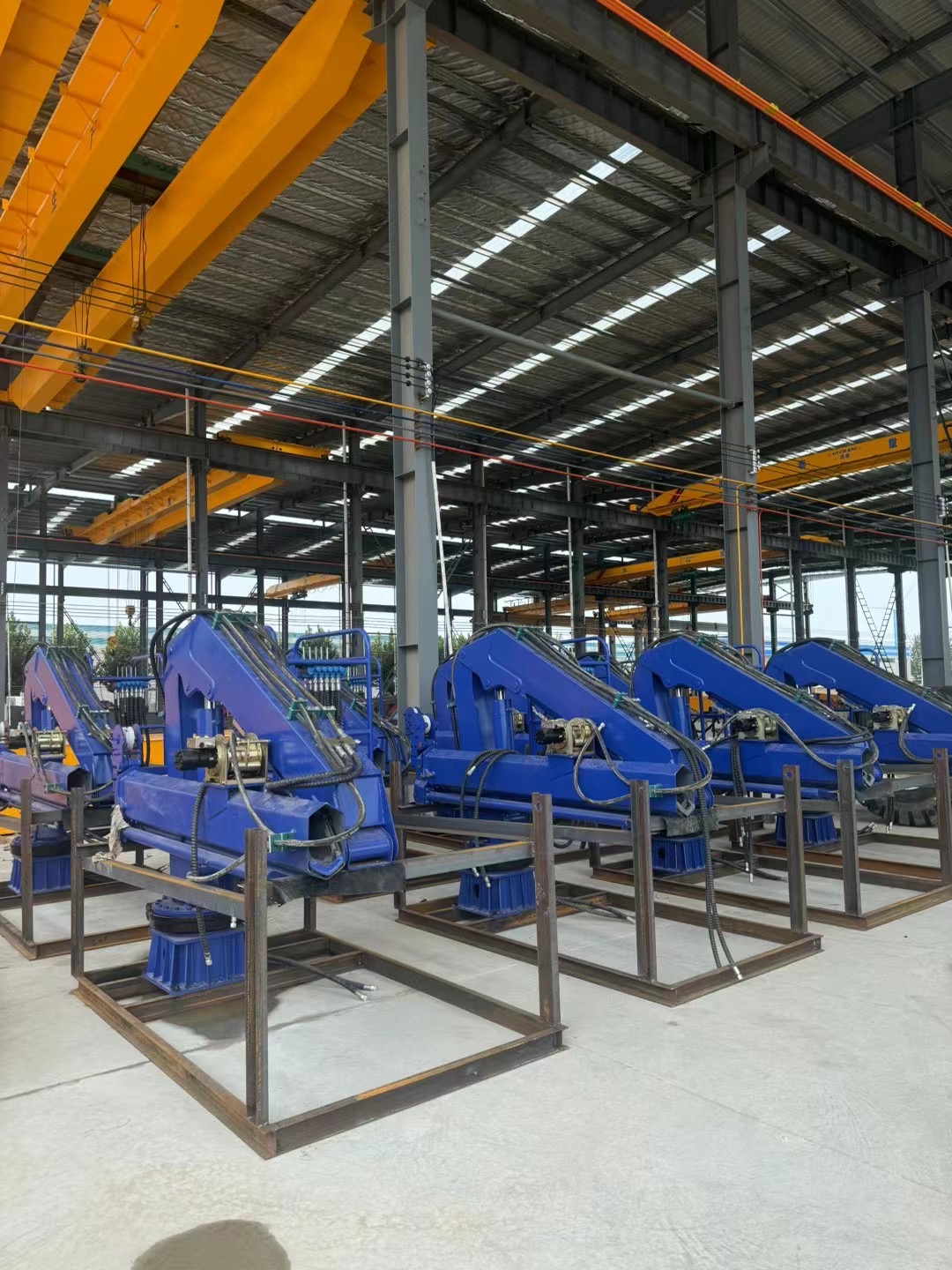 BV Certified Knuckle Boom Cranes Exporter | 8 Units Shipped | Henan Hengkun