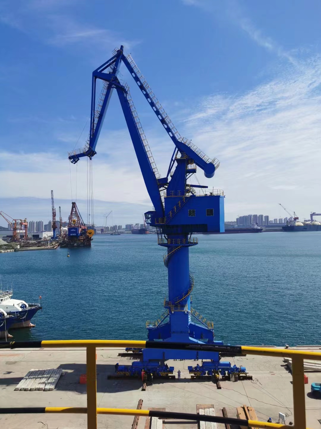 BV Certified 4-Linkage Portal Cranes | RoRo Shipment | Henan Hengkun Crane Exporter
