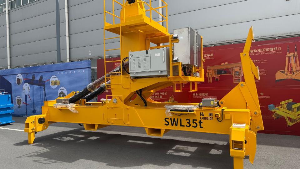 Container Tipping Spreader