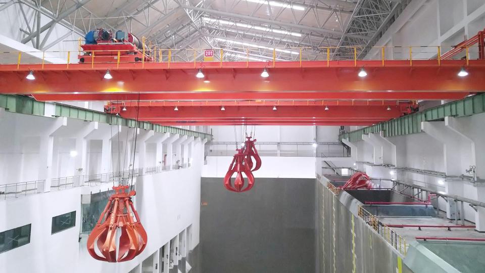Grab Bucket Overhead Crane
