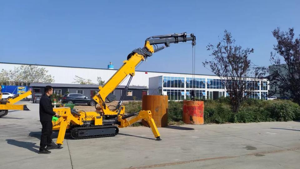 Rubber Track Spider Lift