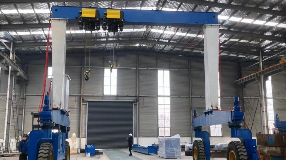 Tyre Mounted Crane
